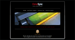 Desktop Screenshot of color-sync.com.ar